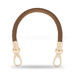 Вырезать полые 2шт плетеные круглые ремни для сумок из искусственной кожи ручки для сумок&nbsp;FIND-CL0001-02A