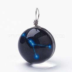 Светящиеся стеклянные подвески&nbsp;LAMP-S182-M