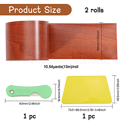 2 рулон самоклеящихся обоев ПВХ&nbsp;DIY-GL0005-52