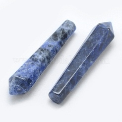 Бусины из натурального содалита G-E490-E24