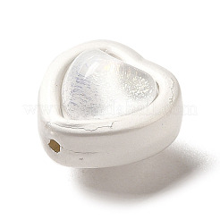 Бусины из сплава и прозрачного стекла&nbsp;LS-FIND-G070-01C