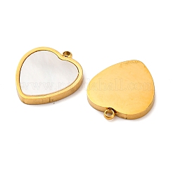 Ионное покрытие (ip) 304 нержавеющая сталь pave натуральные подвески из ракушек&nbsp;STAS-Z100-02G-02