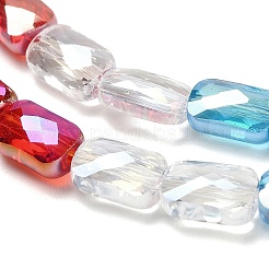 Стеклянные бусины с гальваническим покрытием &nbsp;EGLA-P068-01A-04