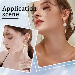 Набор для самостоятельного изготовления сережек-подвесок из натуральных ракушек&nbsp;DIY-SC0025-83