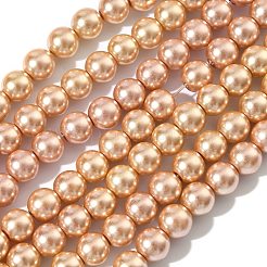 Выпечка окрашены перламутровый стекла жемчужные нити круглый шарик&nbsp;HY-XCP0001-30