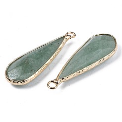 Естественный зеленый авантюрин подвески&nbsp;X-G-S359-319A