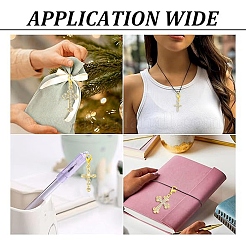 20 шт. 5 стильных подвесных украшений из сплава со стразами&nbsp;HJEW-YW00284