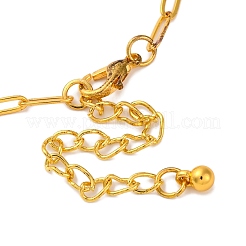 Ожерелья из сплава со стразами для женщин&nbsp;NJEW-U013-10G-01