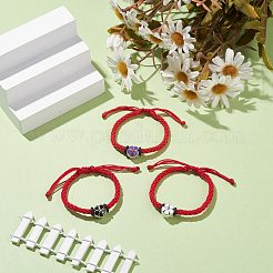 Плетеный браслет из бисера&nbsp;BJEW-JB07684