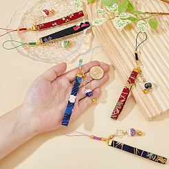 5 шт. ремешки для мобильного телефона из сплава полиэстера&nbsp;HJEW-DC00099