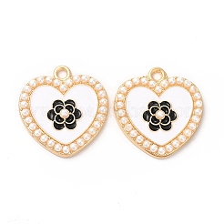 Подвески из эмали и сплава ENAM-C005-33G-02