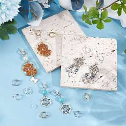 30шт 3 цвета латунные клипсы для серег&nbsp;KK-SC0003-26