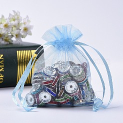 Сплошной цвет сумки из органзы&nbsp;OP-X0001-04C