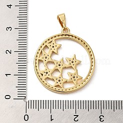 Стойки обшивки латунь микро проложить Циркон подвеску&nbsp;KK-P241-27G