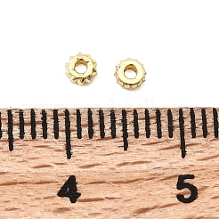 Плоские круглые латунные бусины&nbsp;KK-H520-05A-G