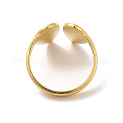 Кольца-манжеты из нержавеющей стали 304 с ионным покрытием (IP)&nbsp;RJEW-L107-013G