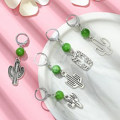 Украшение из сплава кактуса&nbsp;HJEW-JM01552-02