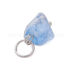 Гальванизированные натуральные кварцевые подвески&nbsp;PALLOY-JF04535-02