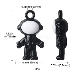 Подвески из сплава краски для выпечки&nbsp;FIND-YW0002-12A