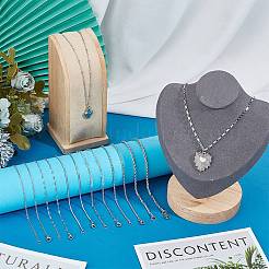 8 шт. набор из 8 цепочек из нержавеющей стали 304&nbsp;NJEW-SC0001-07