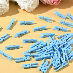 100 шт. зажимы для фотобумаги своими руками из дерева&nbsp;AJEW-SP0003-42B