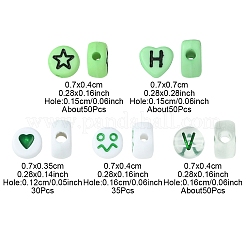 200шт акриловые бусины&nbsp;MACR-FS0001-89