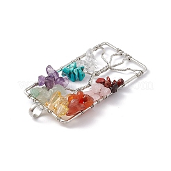 Прямоугольные натуральные натуральные и синтетические смешанные драгоценные камни&nbsp;LS-G-E195-09P-02