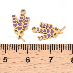 Подвески из нержавеющей стали 304 с эмалью&nbsp;STAS-Z188-09G-03