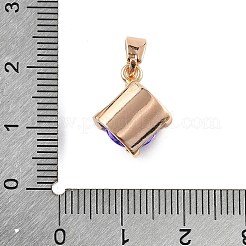 Латунные микро проложить кубического циркония подвески&nbsp;KK-E795-29KCG-05