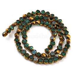 Гальванизируйте прозрачное стекло бисер нитей&nbsp;X-EGLA-G037-02A-HP07