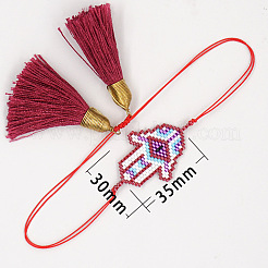 Браслеты из стеклянных бусинок&nbsp;AU4497-1