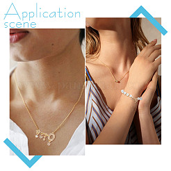 5шт латунные подвески из кубического циркония&nbsp;KK-BBC0003-05