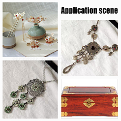 72 шт. 18-х стилевая латунная филигранная фурнитура&nbsp;FIND-CA0002-66