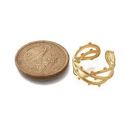 Многослойные открытые манжеты из нержавеющей стали 304 для женщин&nbsp;LS-STAS-Z108-03G-03