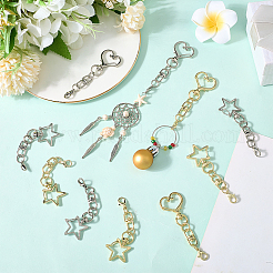 20 шт. 4 стиля поворотных застежек из цинкового сплава&nbsp;FIND-SP0004-23