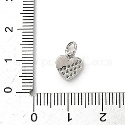 Латунные микропаве прозрачные кубические циркониевые подвески&nbsp;KK-A273-04P