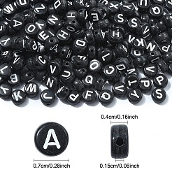 Непрозрачные акриловые бусины с горизонтальными отверстиями&nbsp;SACR-YW0001-70