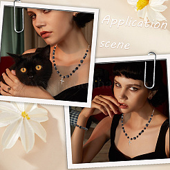 Наборы для самостоятельного изготовления эластичных браслетов в готическом стиле&nbsp;DIY-SC0030-44