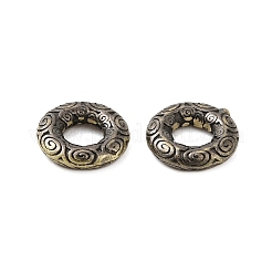 Латунная бусина в тибетском стиле&nbsp;KK-Q805-22AB