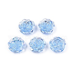 Прозрачные бусины из абс-пластика&nbsp;KY-G019-01A