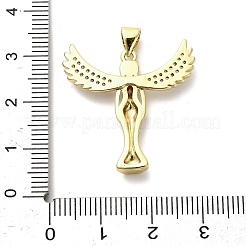 Латунные микро проложить кубического циркония подвески&nbsp;KK-M324-18G