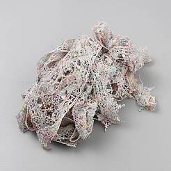 Цветочная вышивка пришитые полиэстеровые ленты нашивки&nbsp;AJEW-WH20048-26A