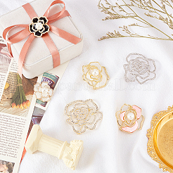 6 шт. 6-х стильная брошь-булавка в виде цветка для женщин&nbsp;JEWB-AR0001-07