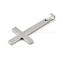 Христианский перевернутый крест из нержавеющей стали 304&nbsp;STAS-R171-03P