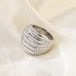 Кольцо на широкий палец из нержавеющей стали 304 для унисекс&nbsp;RJEW-Z076-02P-02
