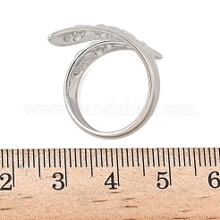 Кольца-манжеты из нержавеющей стали 304 для женщин&nbsp;RJEW-A079-12B-P