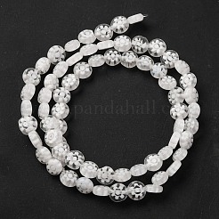 Ручной работы millefiori стеклянные бусины нитки&nbsp;LAMP-G164-11P