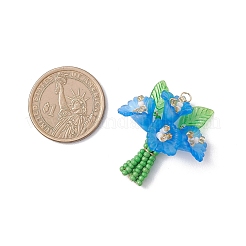 Стеклянные подвески из бисера&nbsp;PALLOY-MZ01155