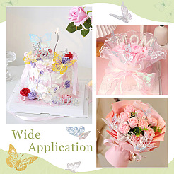 Упаковка для букетов цветов из морщинистого волнистого полиэстера&nbsp;FIND-TA0010-72A