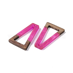 Подвески из смолы и дерева&nbsp;WOOD-F015-10C